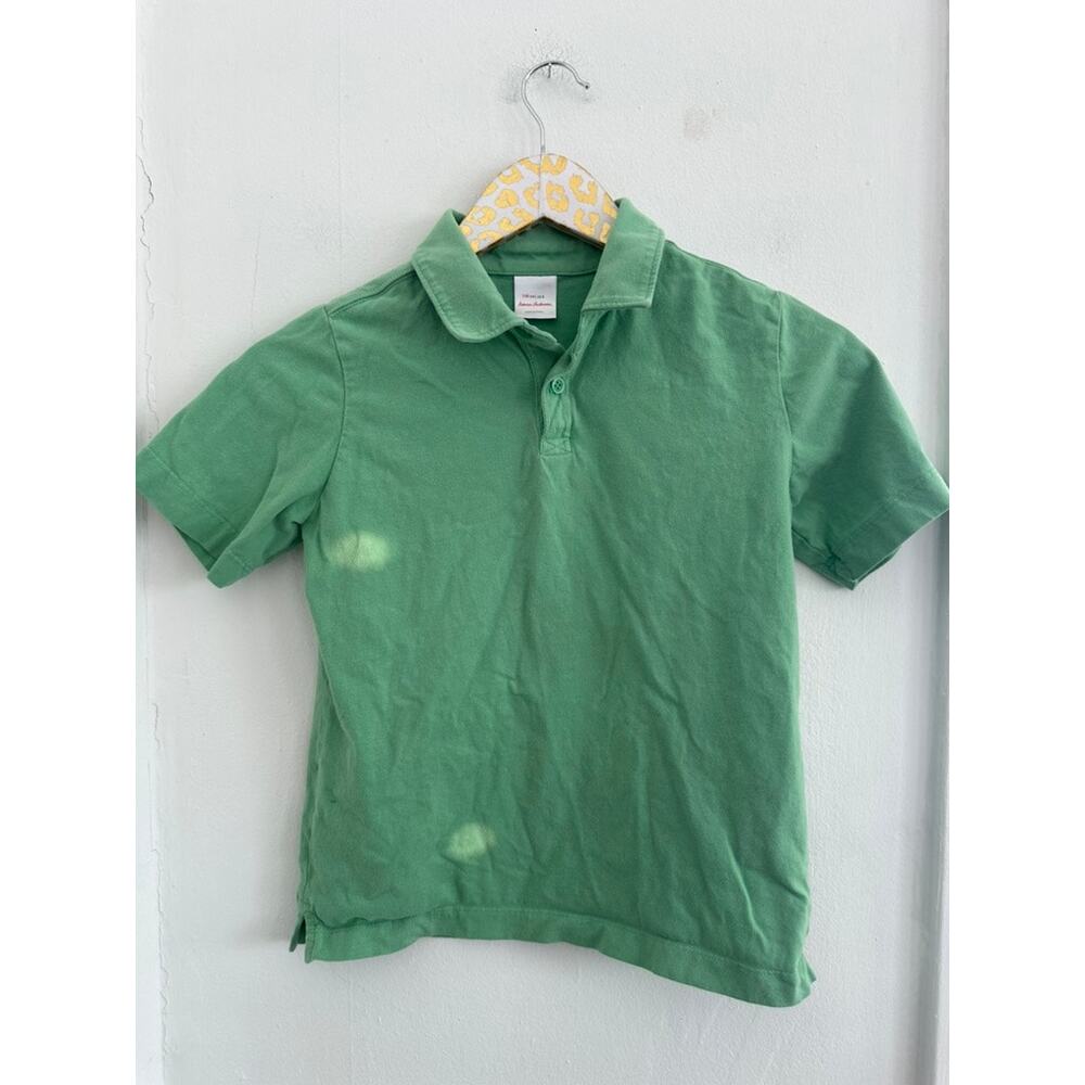 HANNA ANDERSSON Green Polo | Size 8